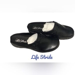 Lifestride Size 8w Black Shoes